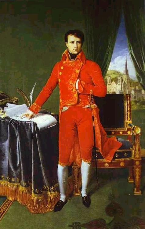 Jean Auguste Dominique Ingres Portrait of Napoleon Bonaparte, The First Council. France oil painting art